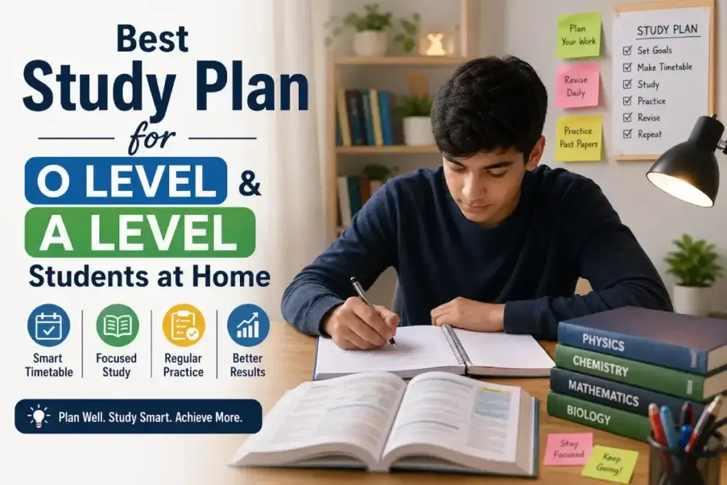 Best Study Plan for O-Level and A-Level Students at Home